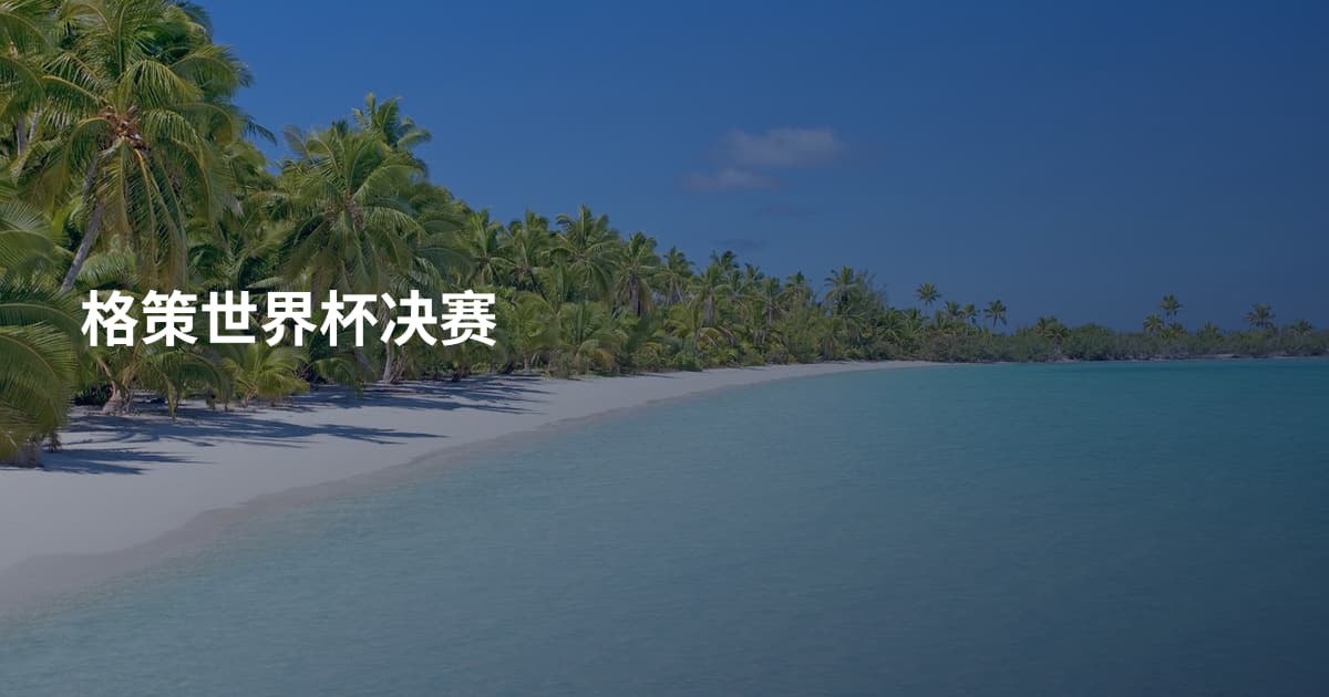 格策世界杯决赛