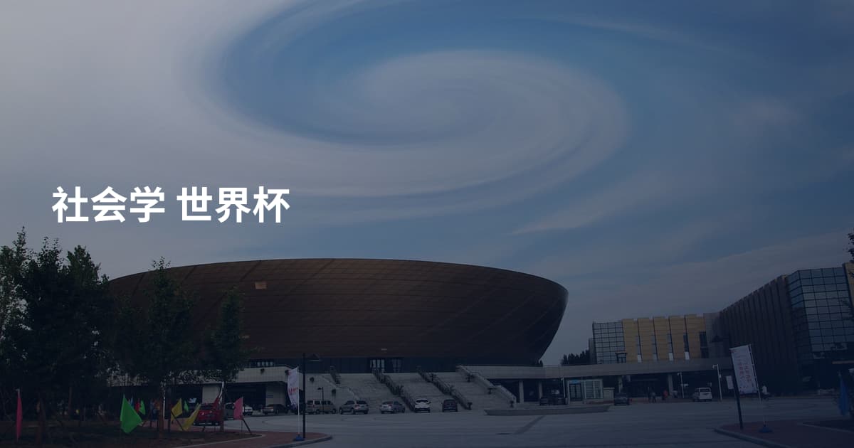 社会学 世界杯