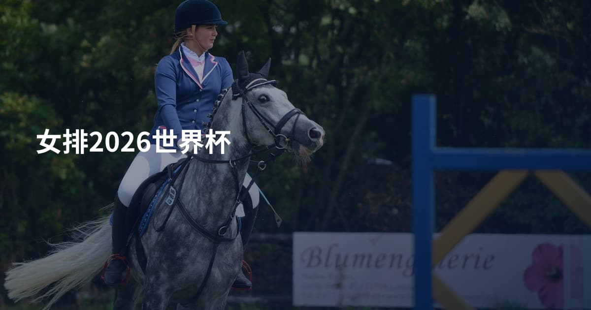 女排2026世界杯