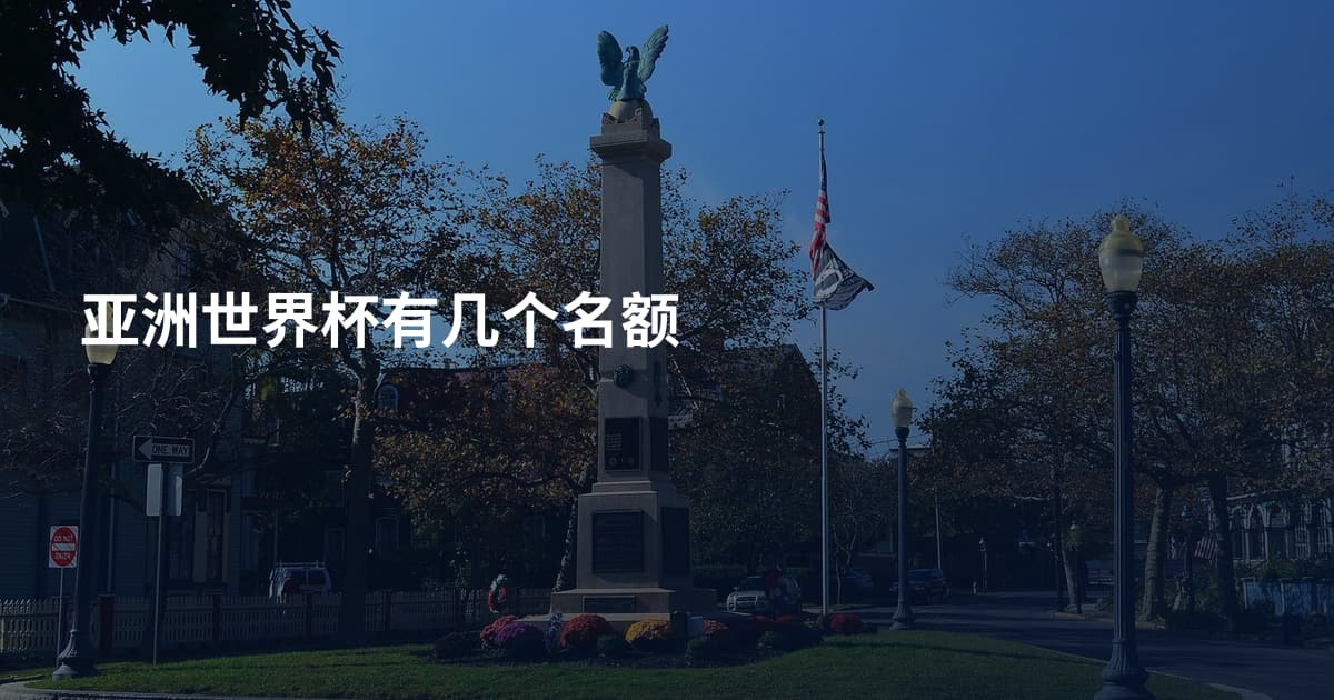 亚洲世界杯有几个名额