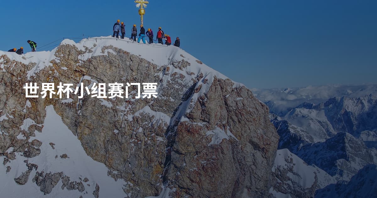世界杯小组赛门票