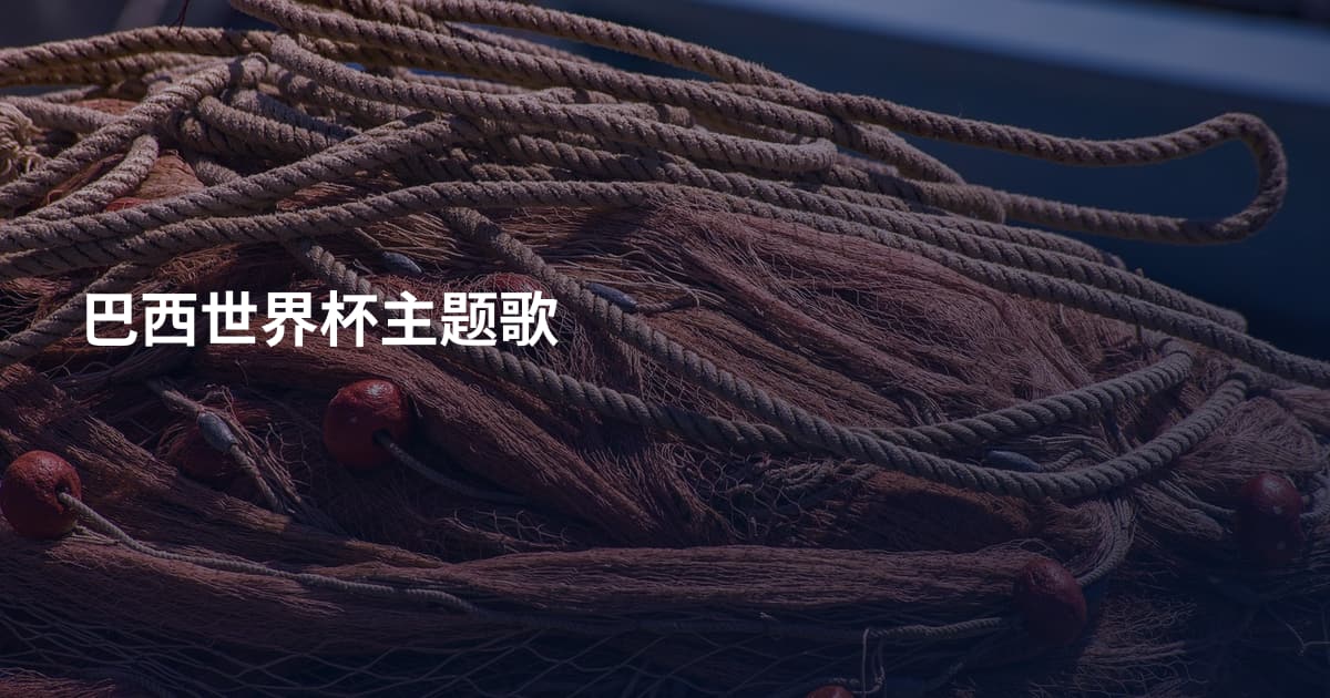 巴西世界杯主题歌