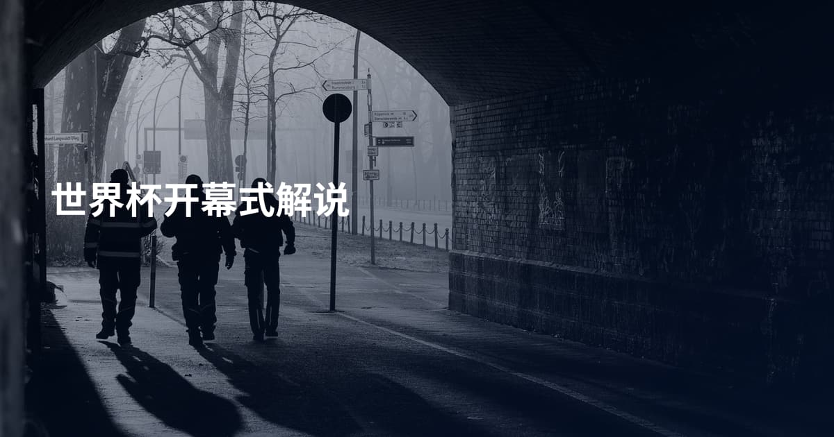 世界杯开幕式解说