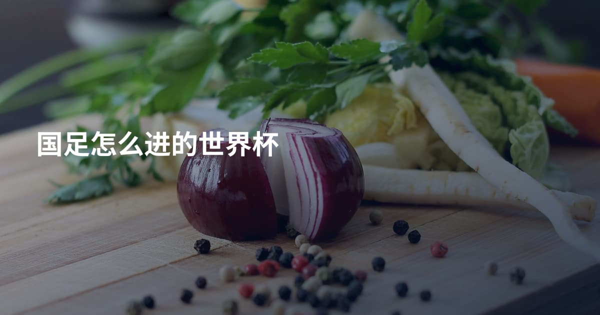 国足怎么进的世界杯