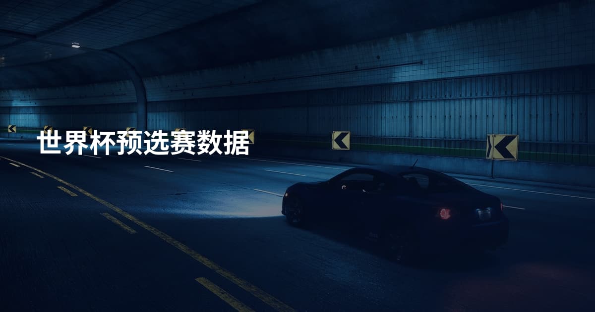 世界杯预选赛数据