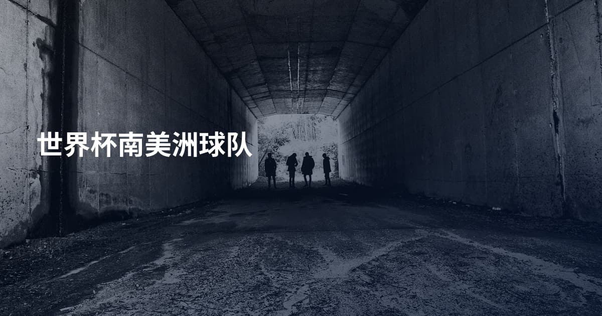 世界杯南美洲球队