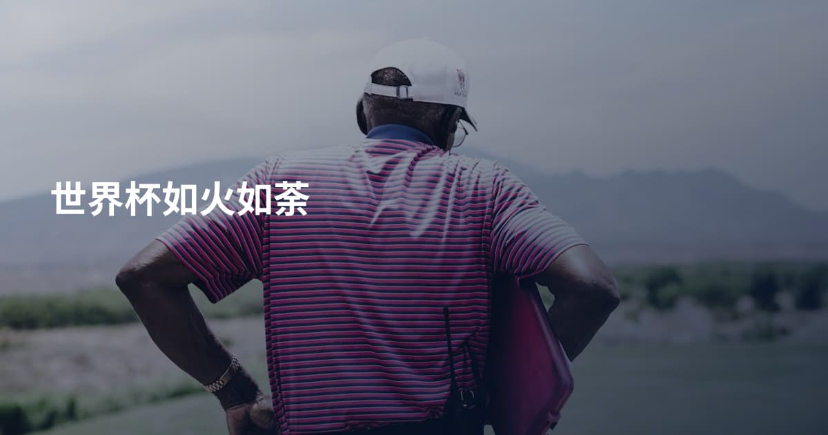世界杯如火如荼