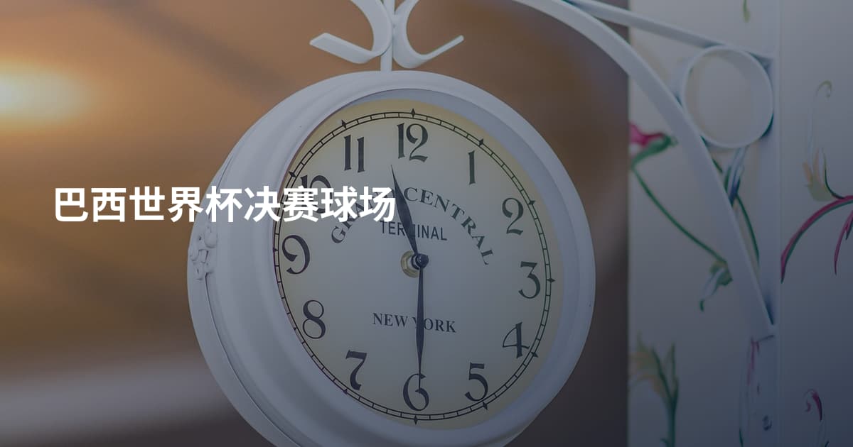 巴西世界杯决赛球场