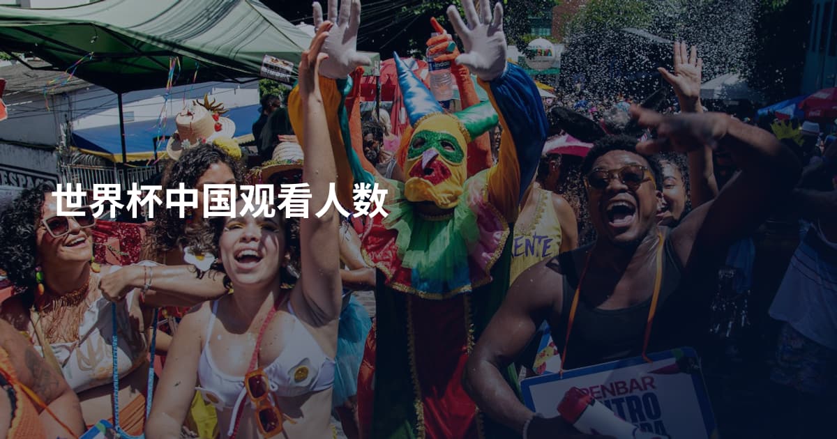 世界杯中国观看人数