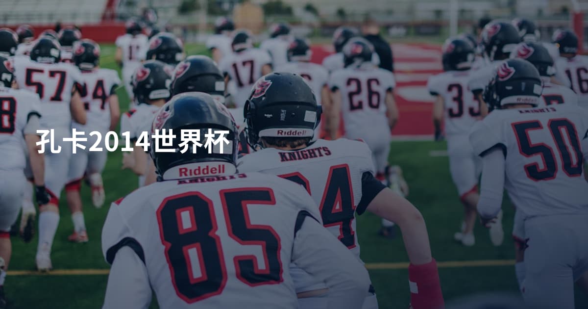 孔卡2014世界杯