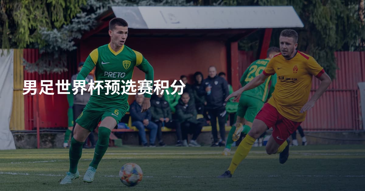 男足世界杯预选赛积分