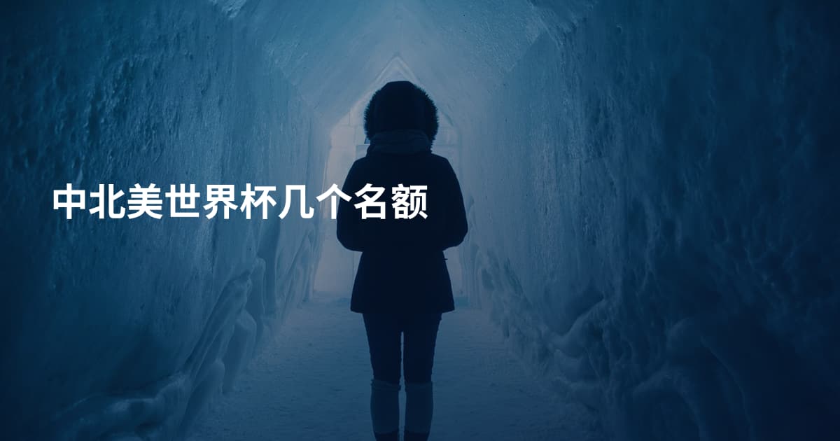 中北美世界杯几个名额