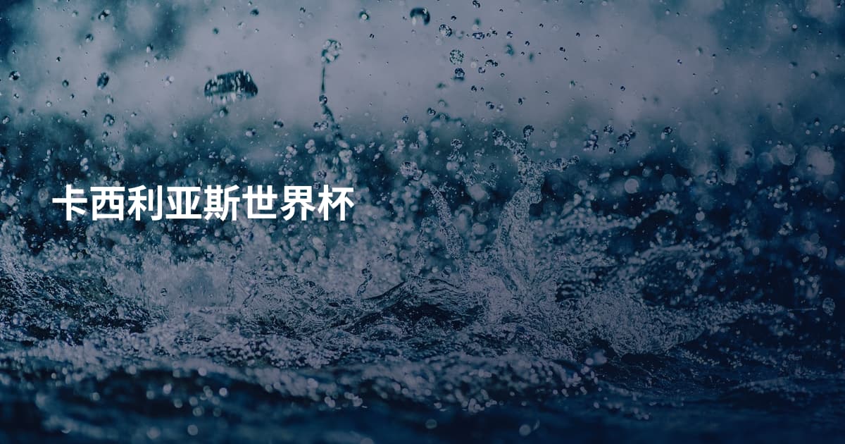 卡西利亚斯世界杯