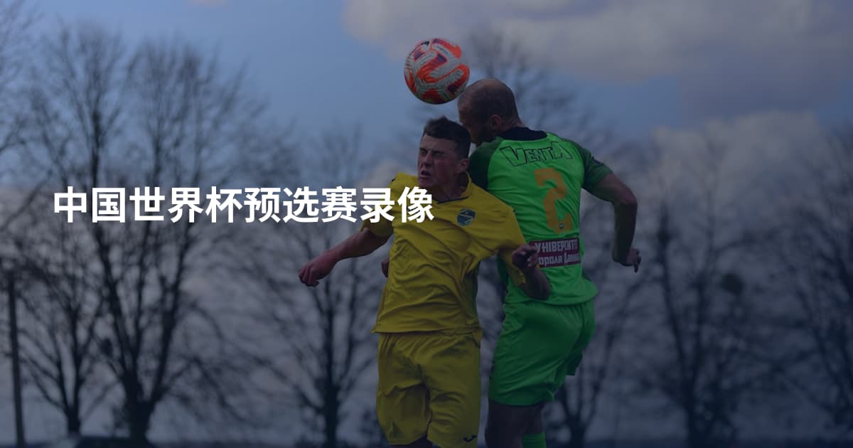 中国世界杯预选赛录像