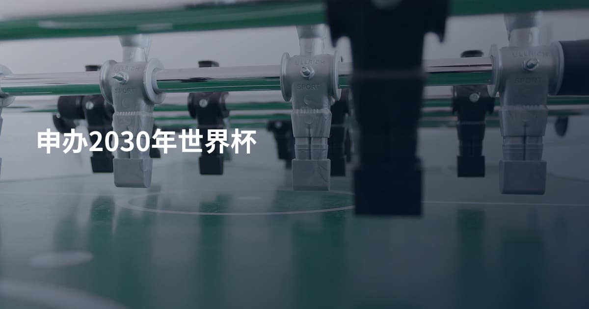 申办2030年世界杯