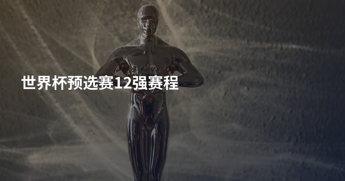 世界杯预选赛12强赛程
