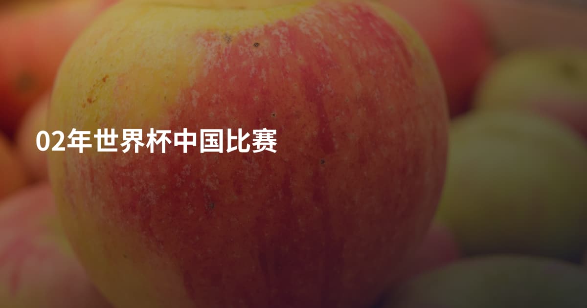 02年世界杯中国比赛