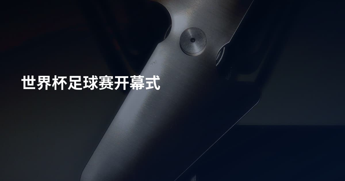 世界杯足球赛开幕式