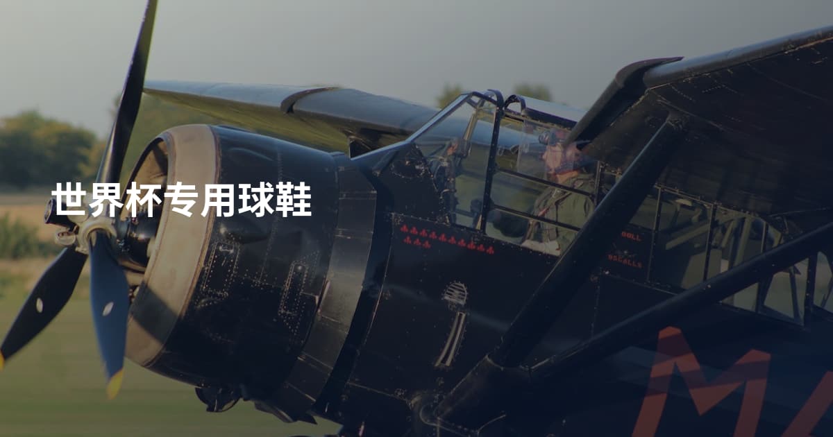 世界杯专用球鞋