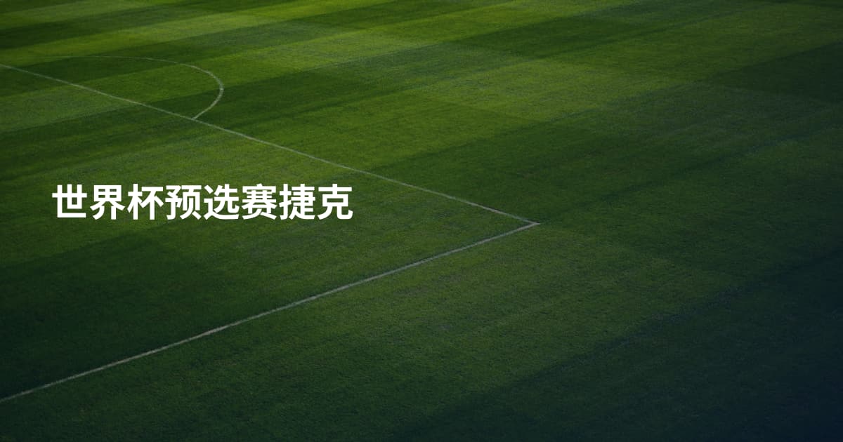 世界杯预选赛捷克