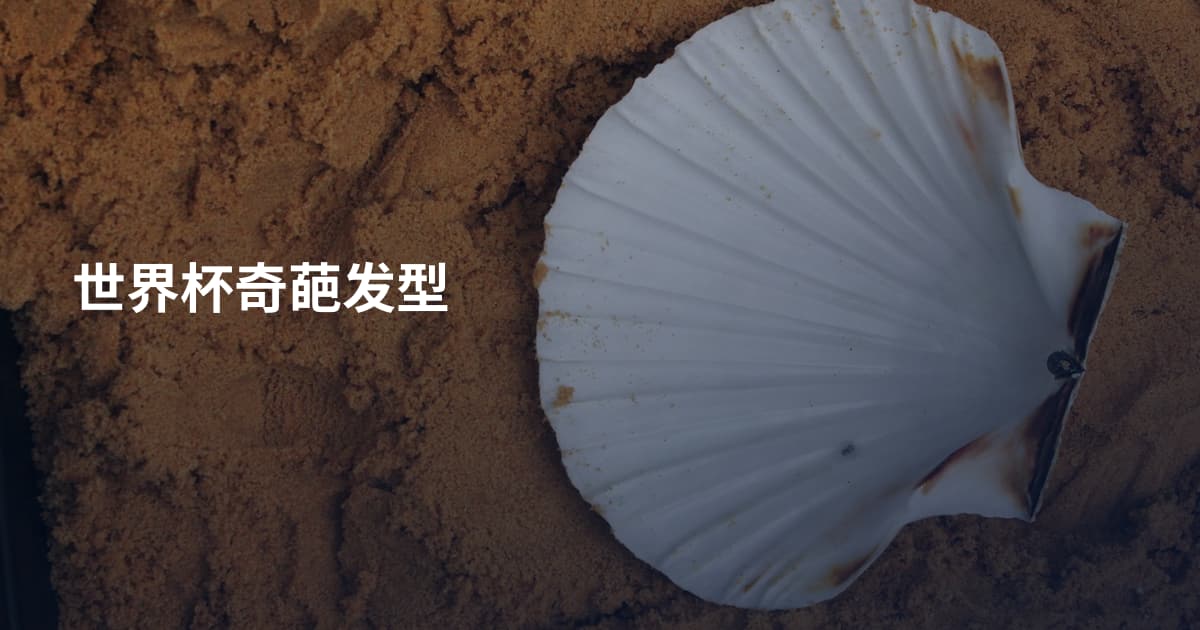 世界杯奇葩发型
