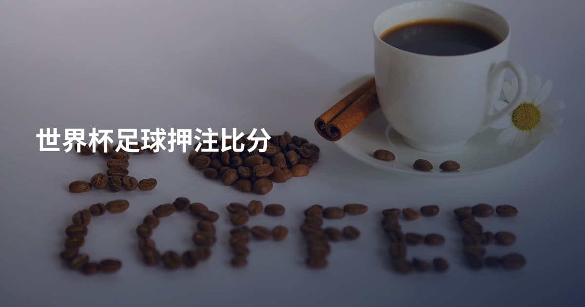 世界杯足球押注比分