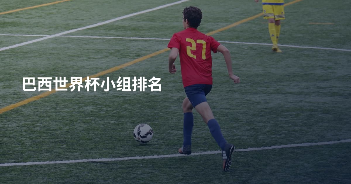 巴西世界杯小组排名