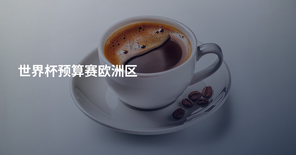 世界杯预算赛欧洲区