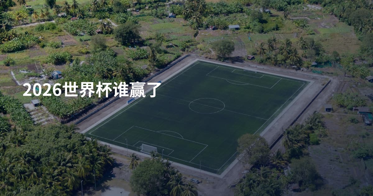 2026世界杯谁赢了
