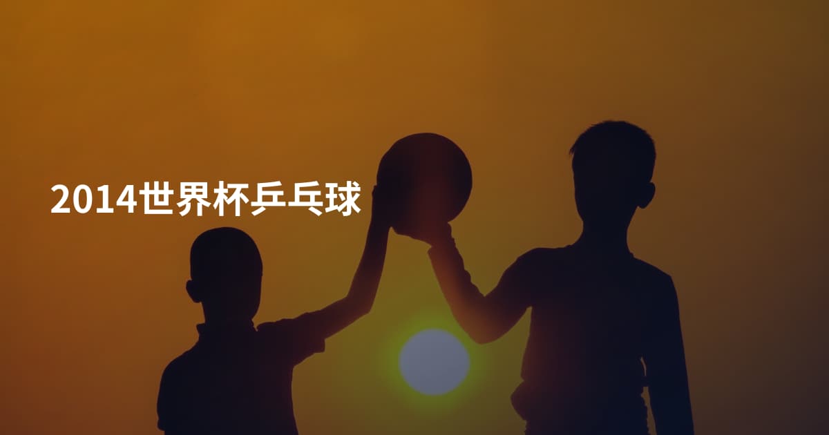 2014世界杯乒乓球