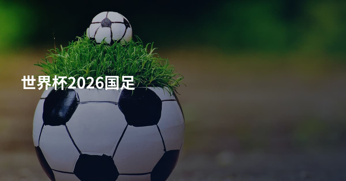 世界杯2026国足