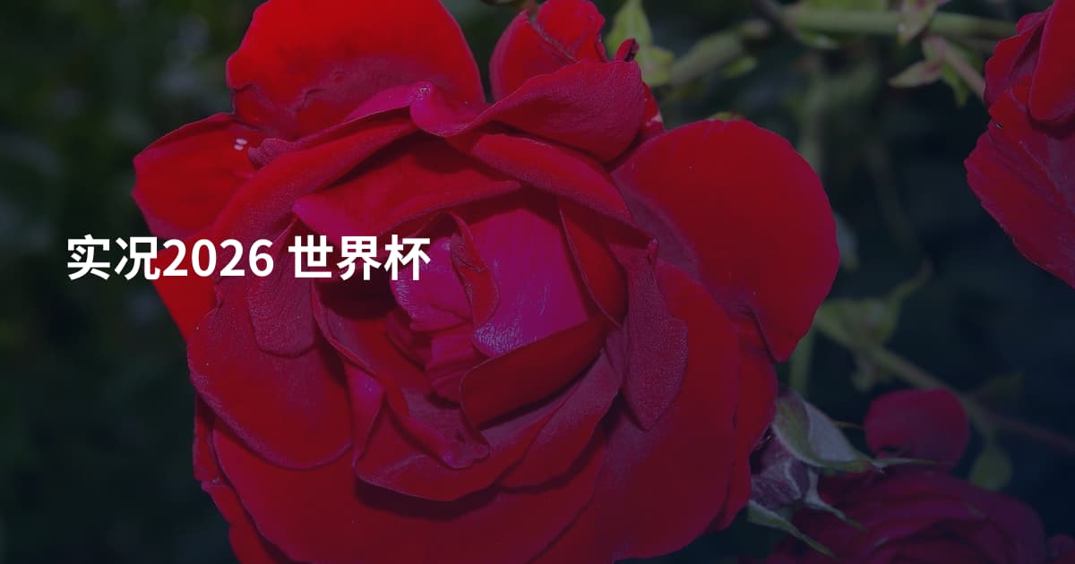 实况2026 世界杯