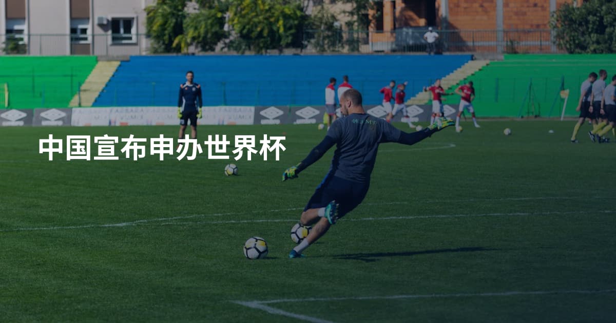 中国宣布申办世界杯