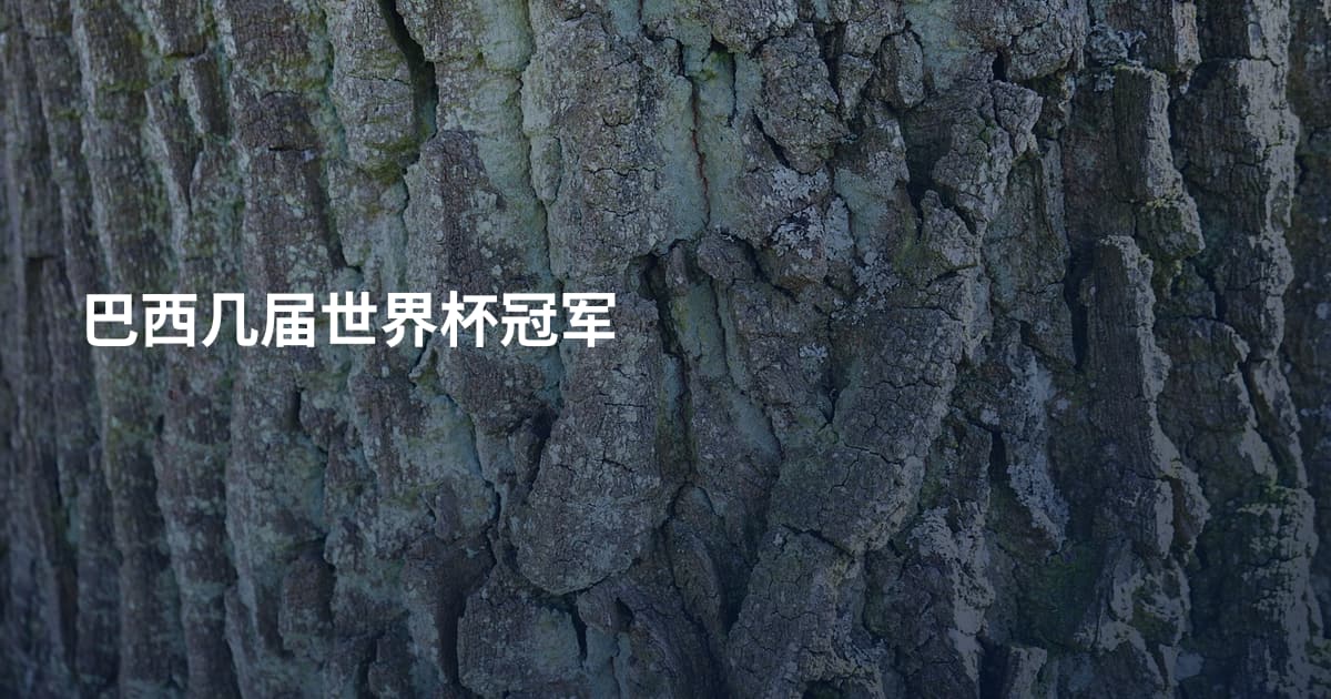 巴西几届世界杯冠军