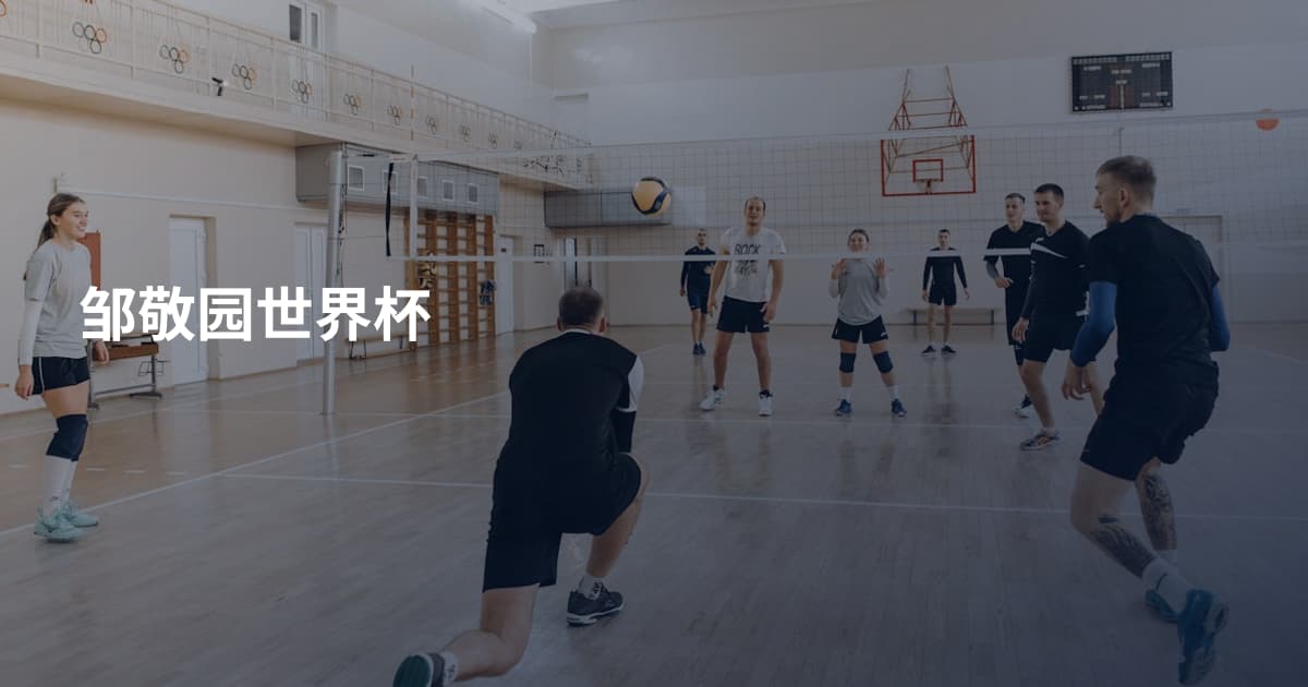 邹敬园世界杯
