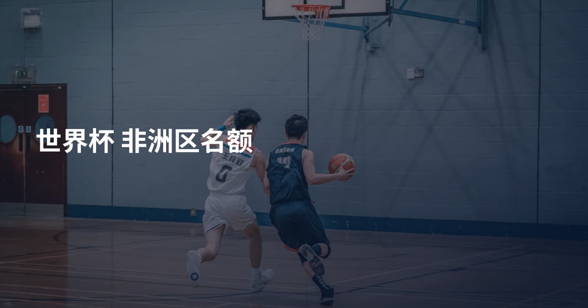 世界杯 非洲区名额