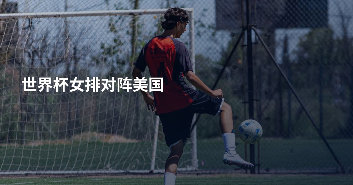 世界杯女排对阵美国