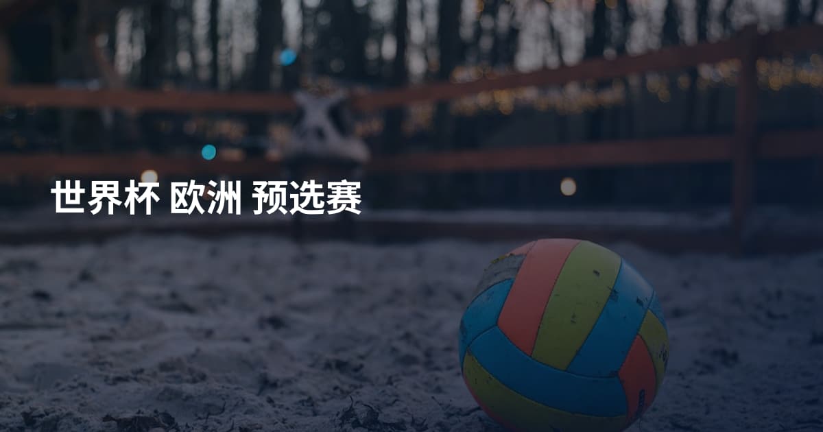 世界杯 欧洲 预选赛