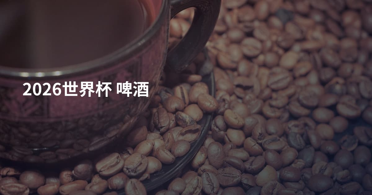 2026世界杯 啤酒