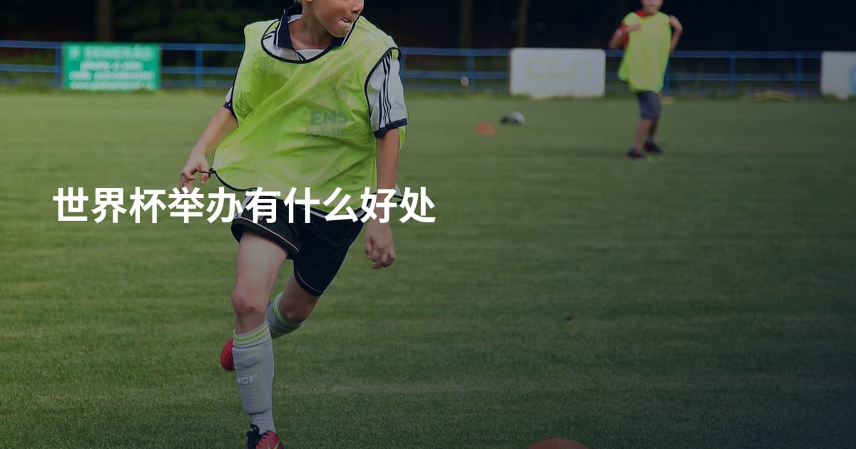 世界杯举办有什么好处