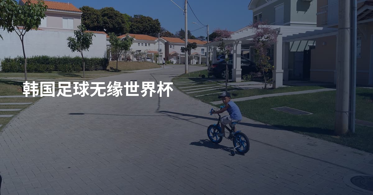 韩国足球无缘世界杯