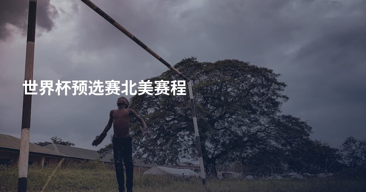 世界杯预选赛北美赛程