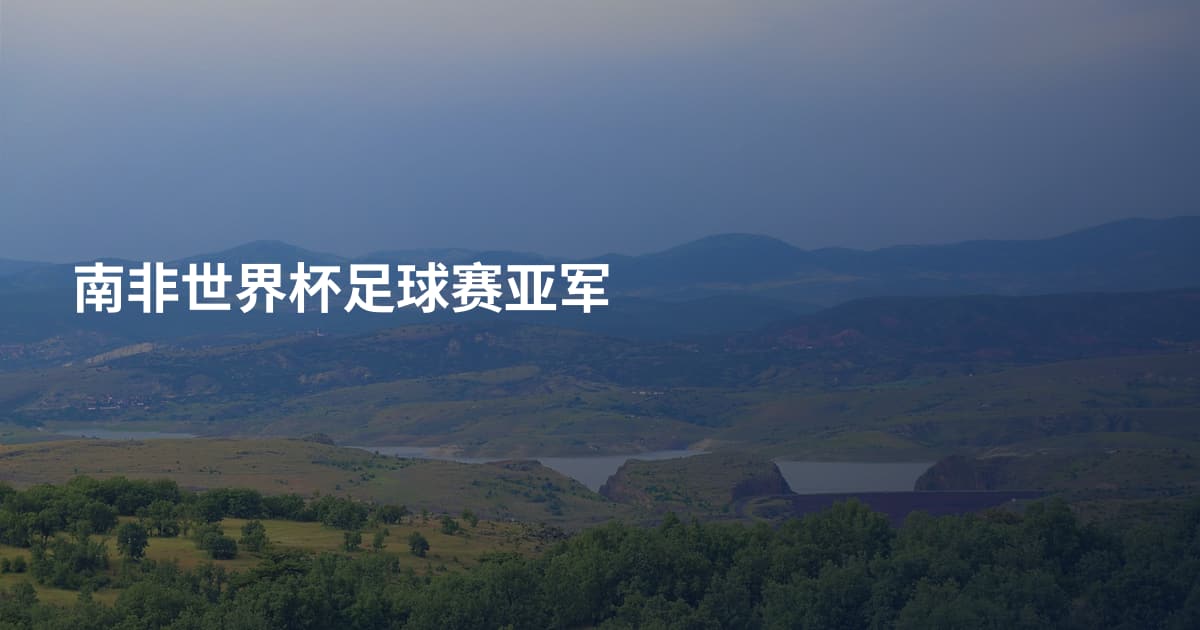 南非世界杯足球赛亚军