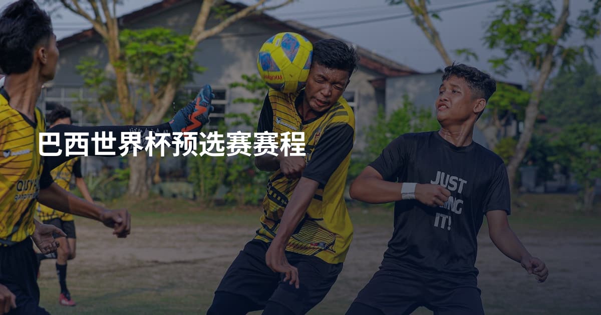 巴西世界杯预选赛赛程