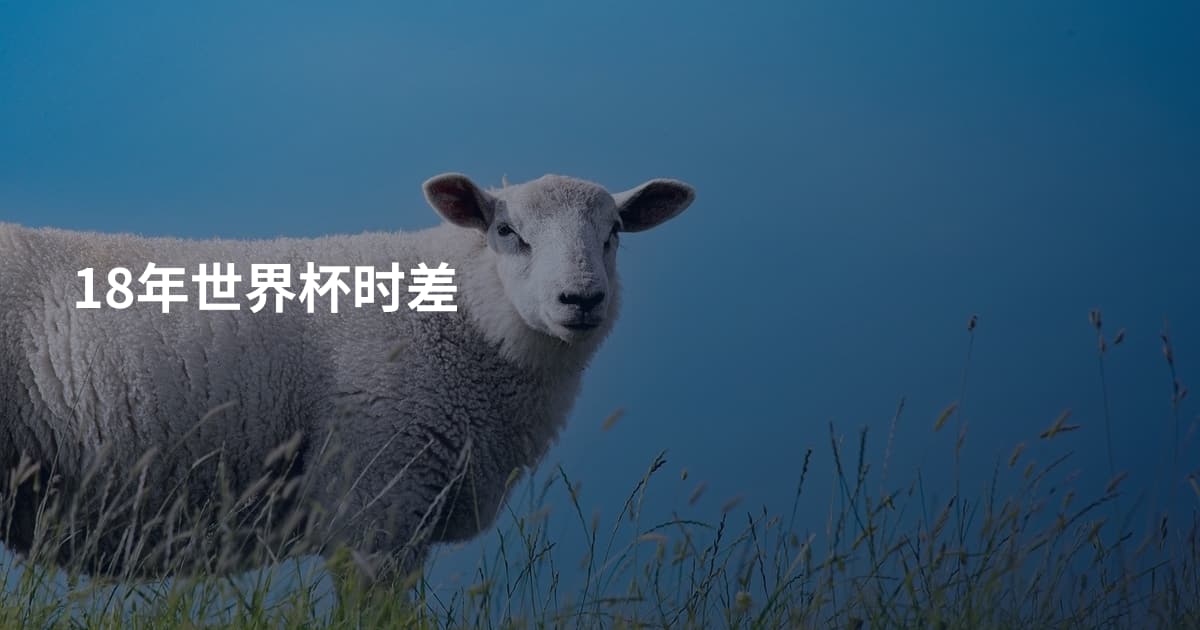18年世界杯时差