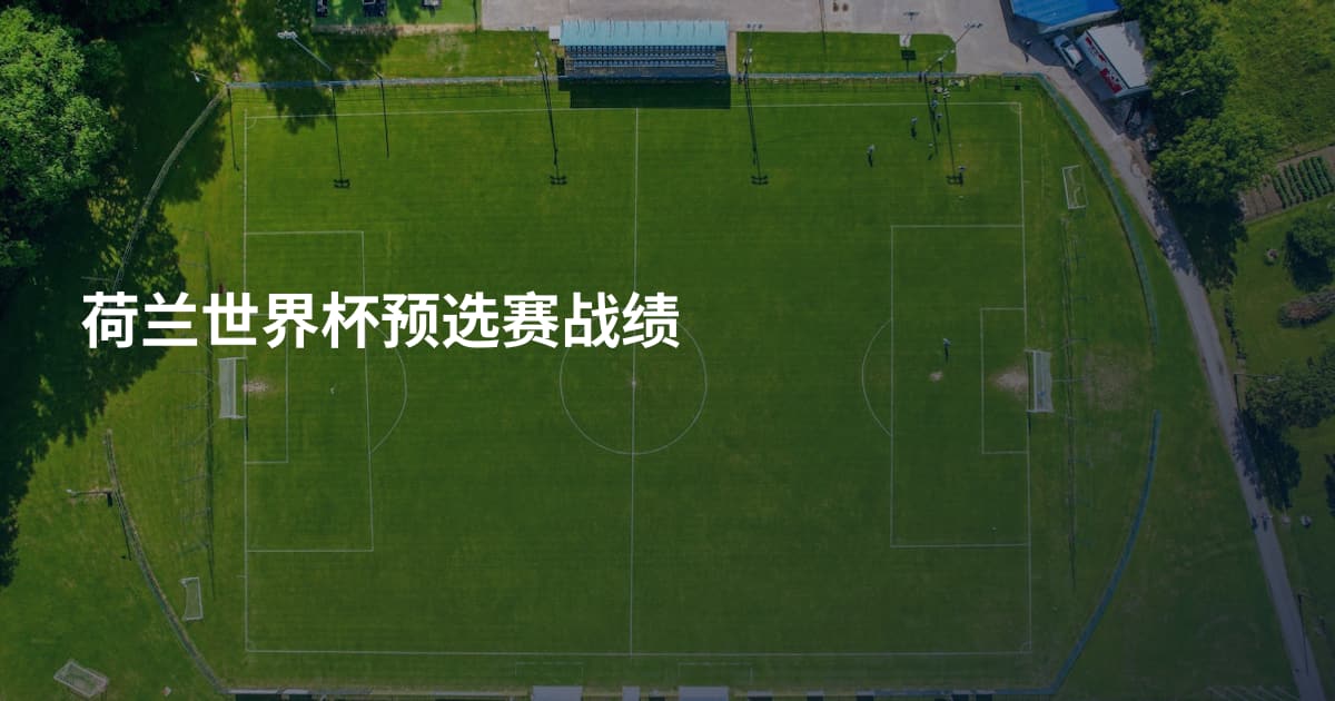 荷兰世界杯预选赛战绩