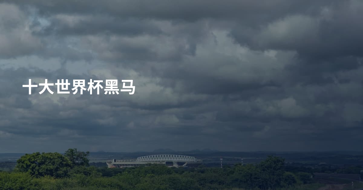 十大世界杯黑马