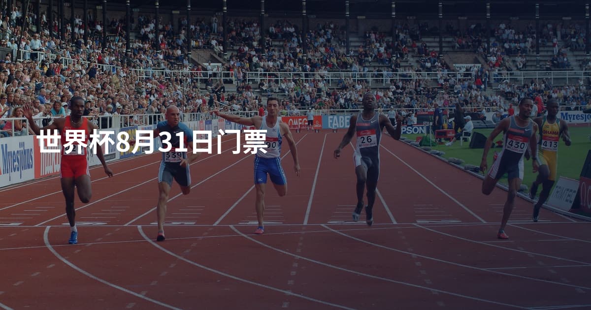 世界杯8月31日门票