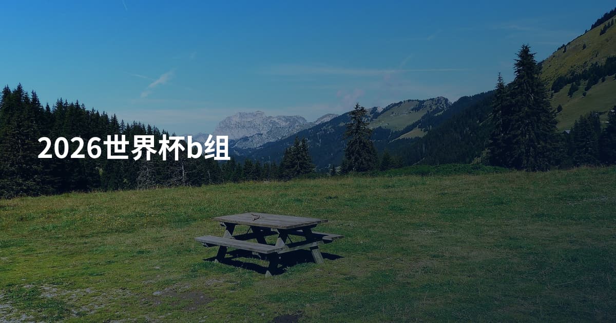 2026世界杯b组