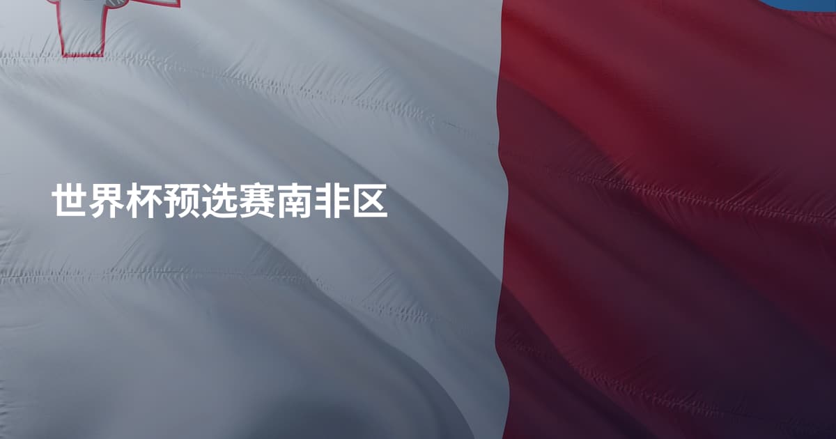 世界杯预选赛南非区